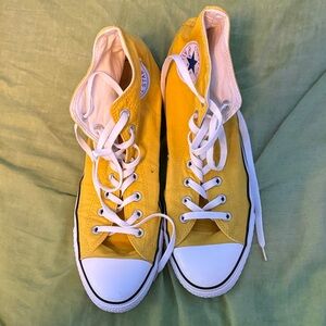 Converse - 2000s Yellow High Tops